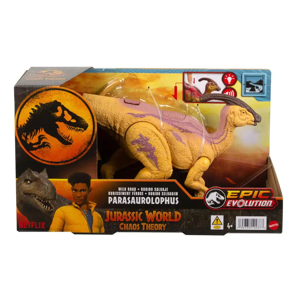 Jurassic World Epic Evolution Actionfigur Wild Roar Parasaurolophus Produktfoto