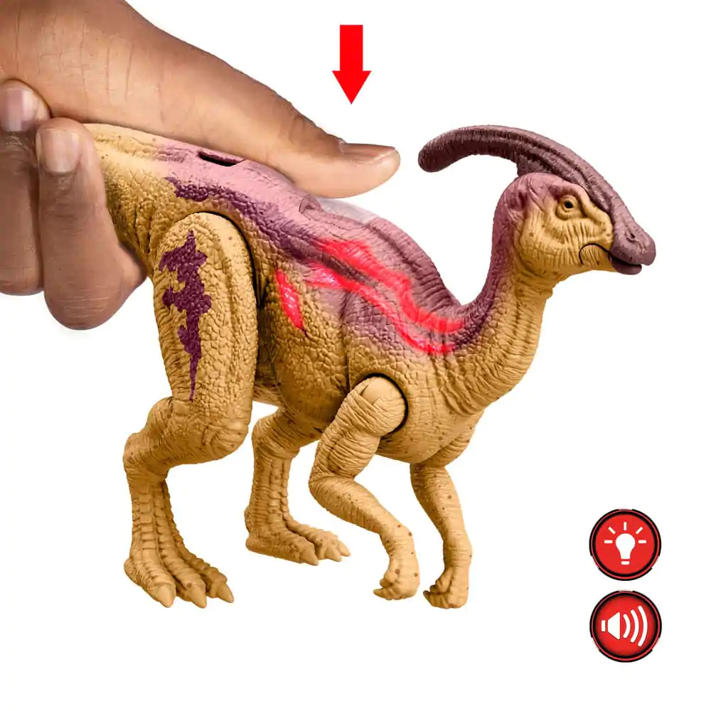 Jurassic World Epic Evolution Actionfigur Wild Roar Parasaurolophus Produktfoto
