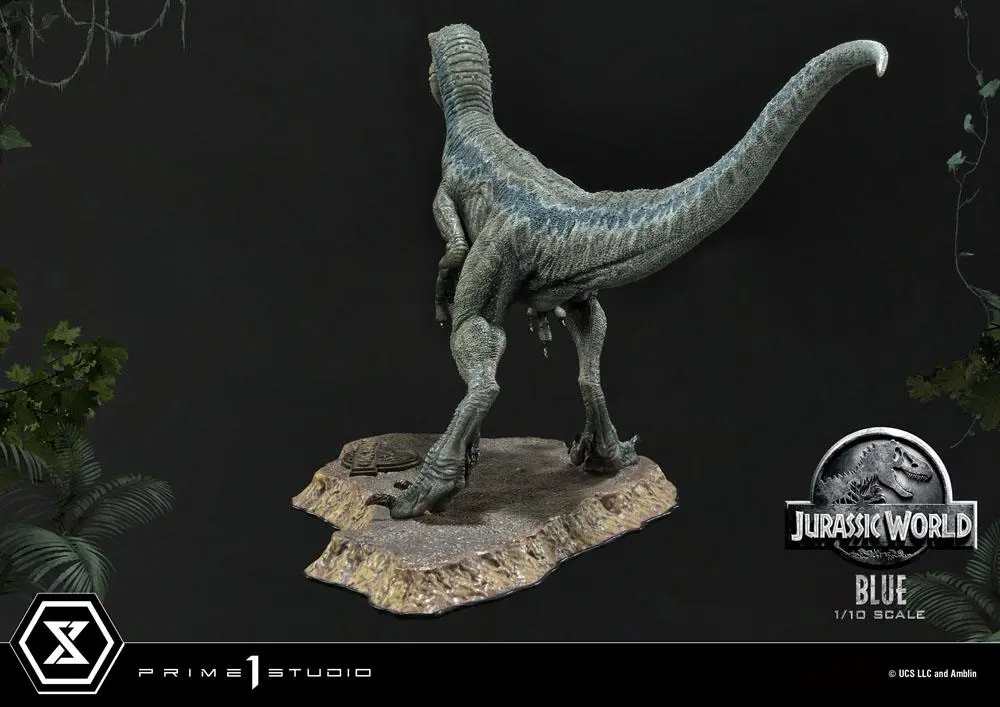 Jurassic World: Fallen Kingdom Prime Collectibles Statue 1/10 Blue (Open Mouth Version) 17 cm termékfotó