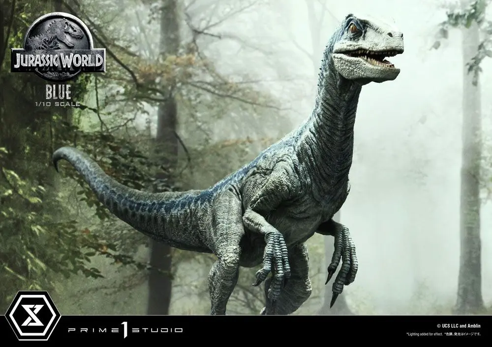 Jurassic World: Fallen Kingdom Prime Collectibles Statue 1/10 Blue (Open Mouth Version) 17 cm termékfotó