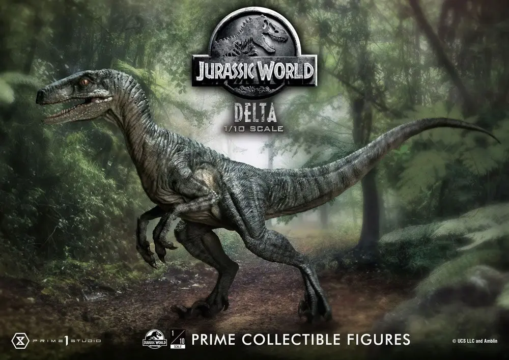 Jurassic World: Fallen Kingdom Prime Collectibles Statue 1/10 Delta 17 cm termékfotó