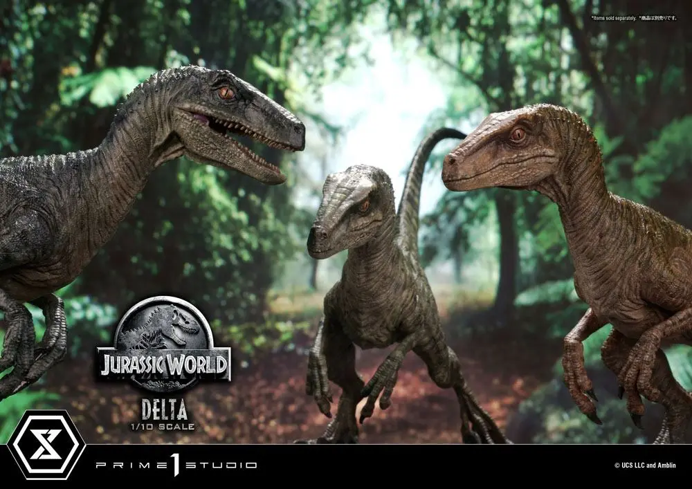 Jurassic World: Fallen Kingdom Prime Collectibles Statue 1/10 Delta 17 cm termékfotó