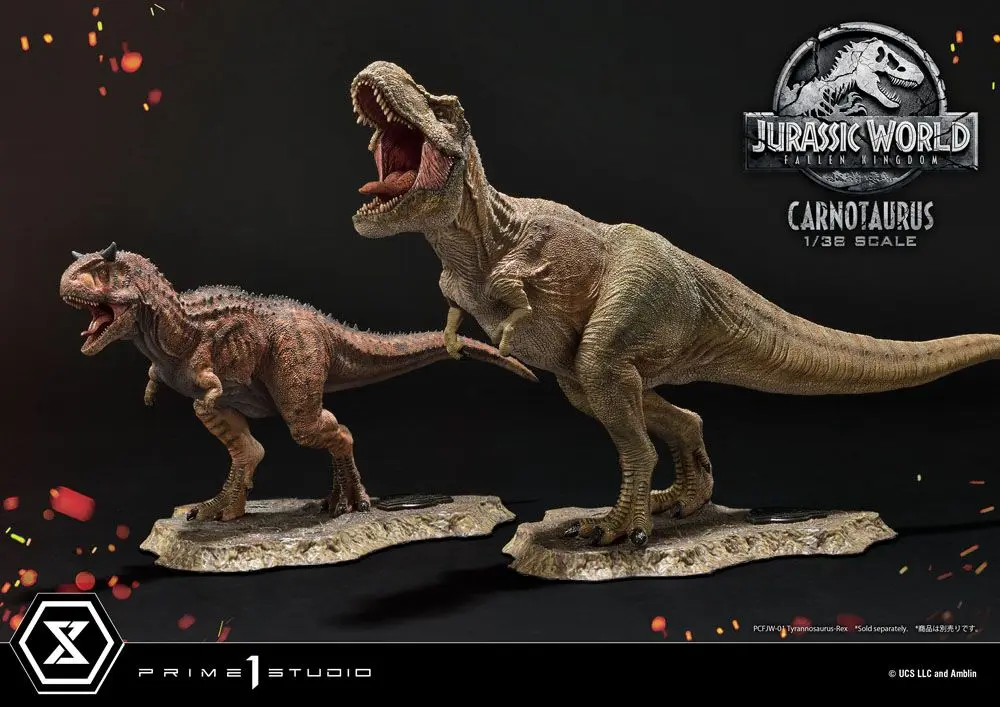 Jurassic World: Fallen Kingdom Prime Collectibles PVC Statue 1/38 Carnotaurus 16 cm termékfotó