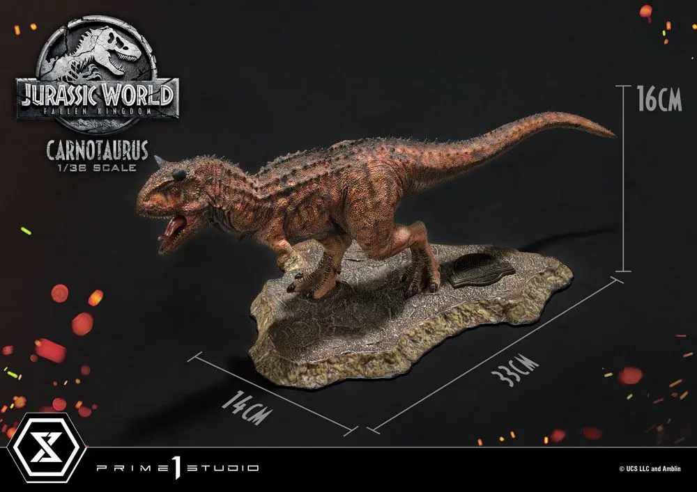 Jurassic World: Fallen Kingdom Prime Collectibles PVC Statue 1/38 Carnotaurus 16 cm termékfotó