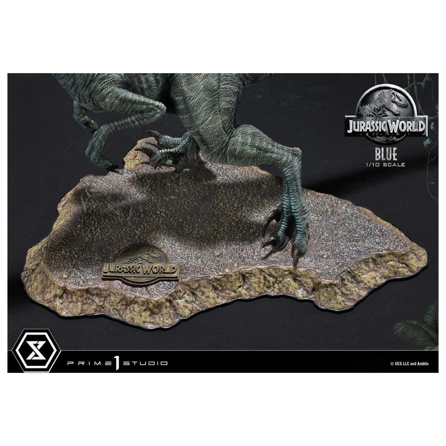 Jurassic World (Film) Prime Sammlerfiguren Statue 1/10 Blue 17 cm Produktfoto