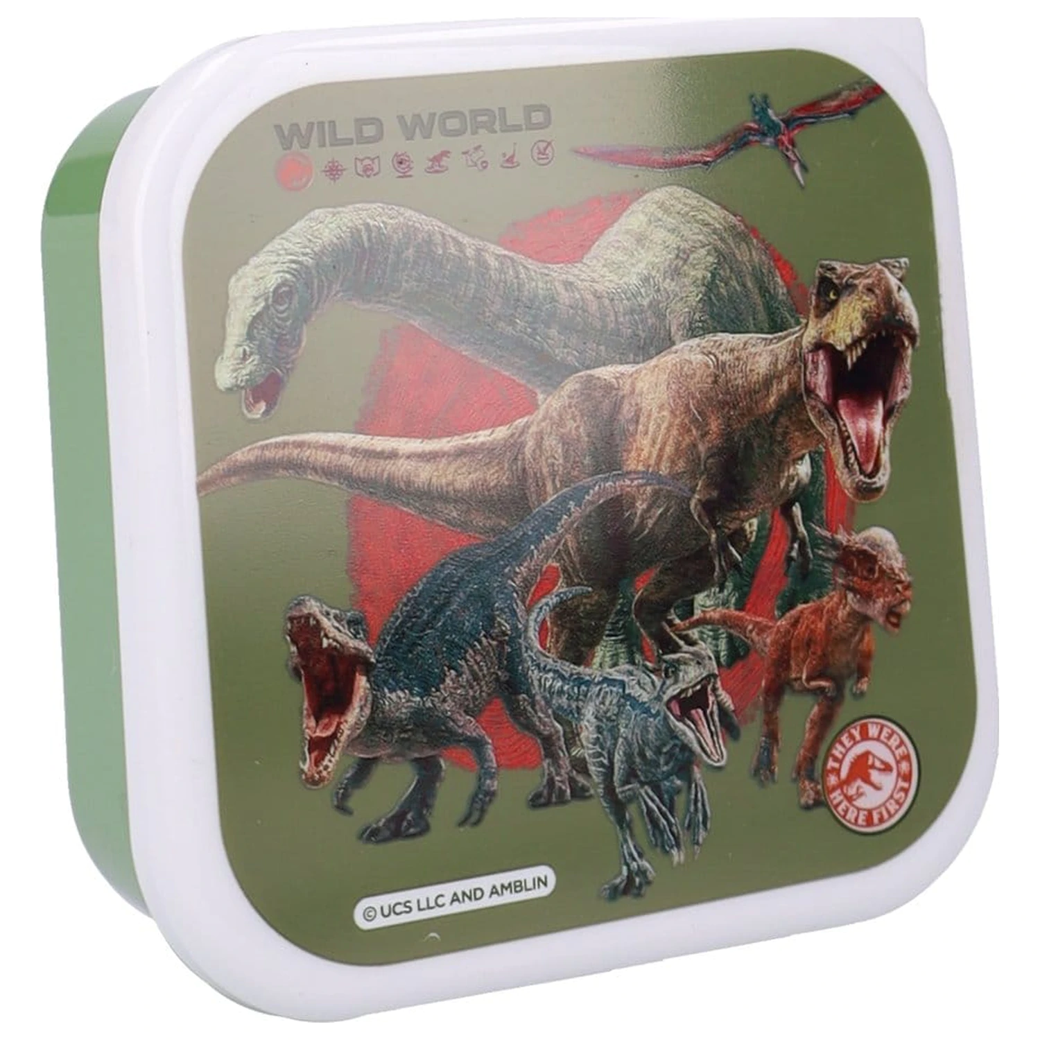 Jurassic World Snackbox Set Fresh Bites 12 cm Produktfoto