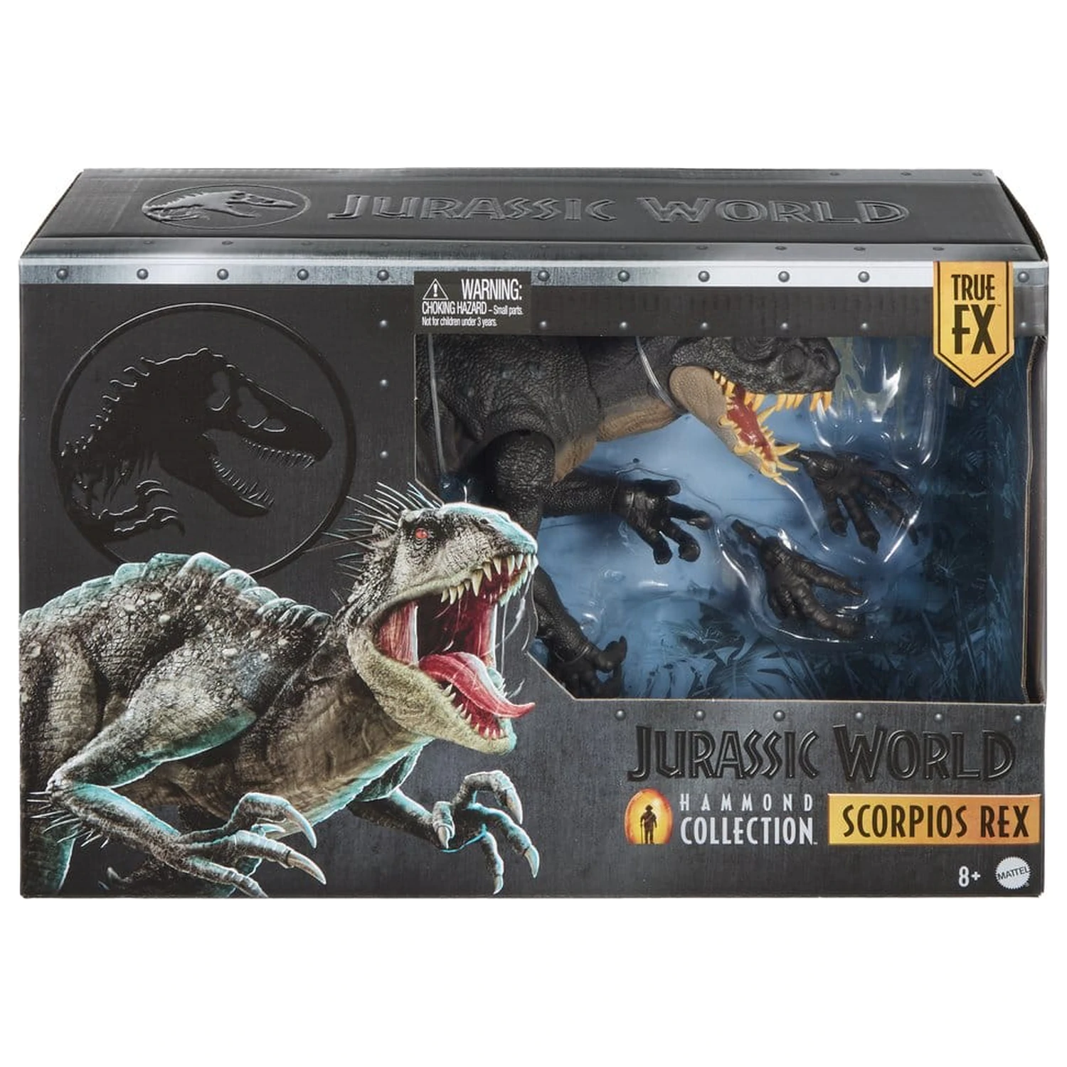 Jurassic World Hammond Collection Action Figur Scorpios Rex 43 cm Produktfoto