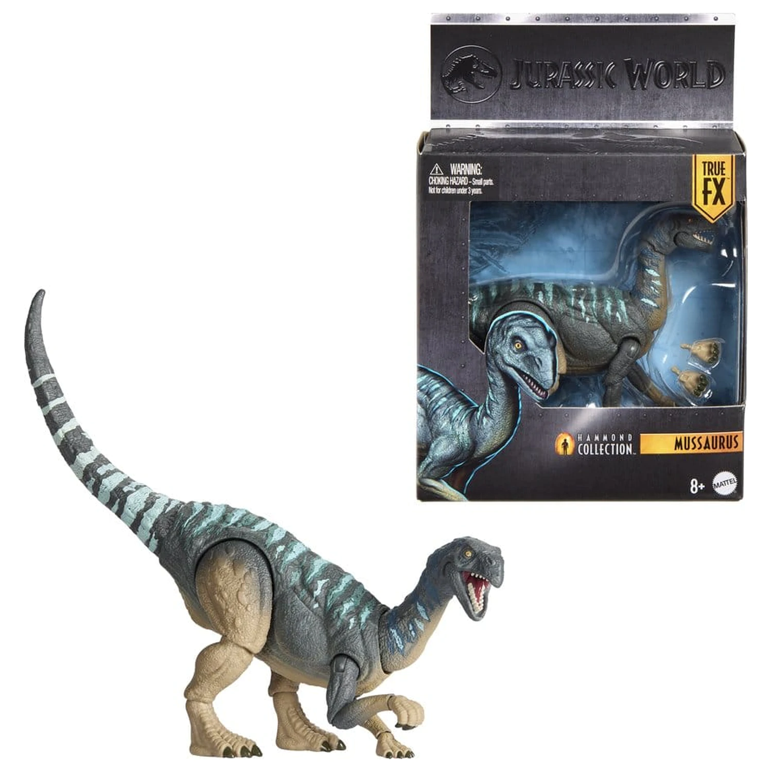 Jurassic World Hammond Collection Actionfigur Mussaurus Produktfoto
