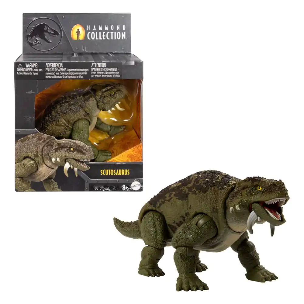 Jurassic World Hammond Collection Action Figur Scutosaurus Produktfoto