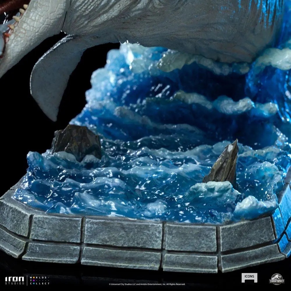 Jurassic World Icons Statue Mosasaurus 16 cm termékfotó