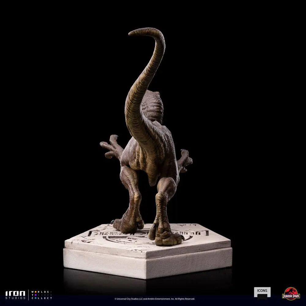 Jurassic World Icons Statue Velociraptor A 9 cm Produktfoto