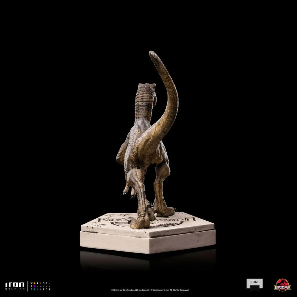 Jurassic World Icons Statue Velociraptor B 9 cm Produktfoto
