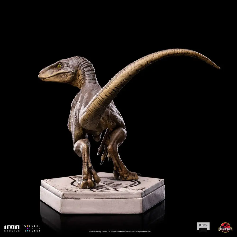Jurassic World Icons Statue Velociraptor C 7 cm Produktfoto