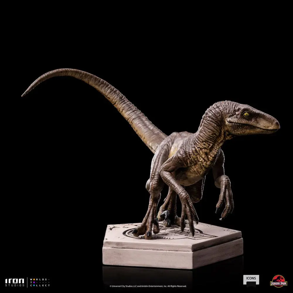 Jurassic World Icons Statue Velociraptor C 7 cm Produktfoto