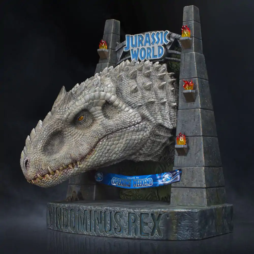 Jurassic World Büste Indominus Rex 27 cm Produktfoto