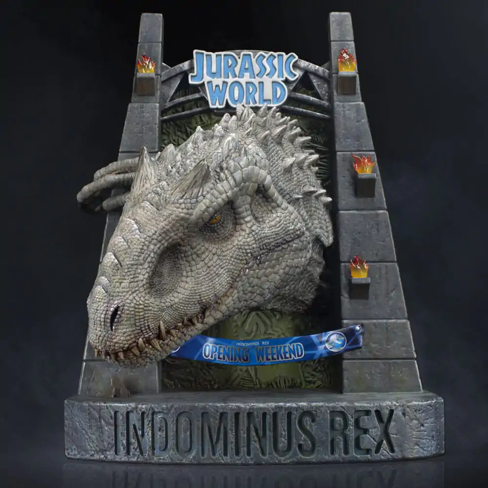 Jurassic World Büste Indominus Rex 27 cm Produktfoto