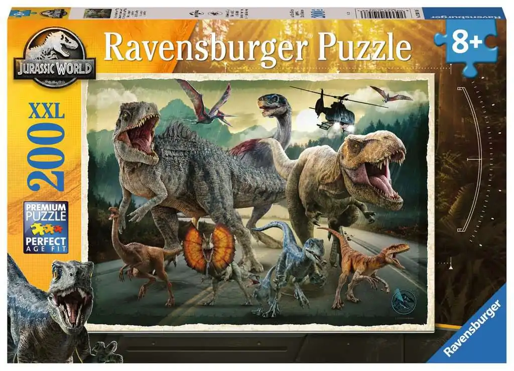 Jurassic World Kinderpuzzle XXL Das Leben findet einen Weg (200 Teile) termékfotó