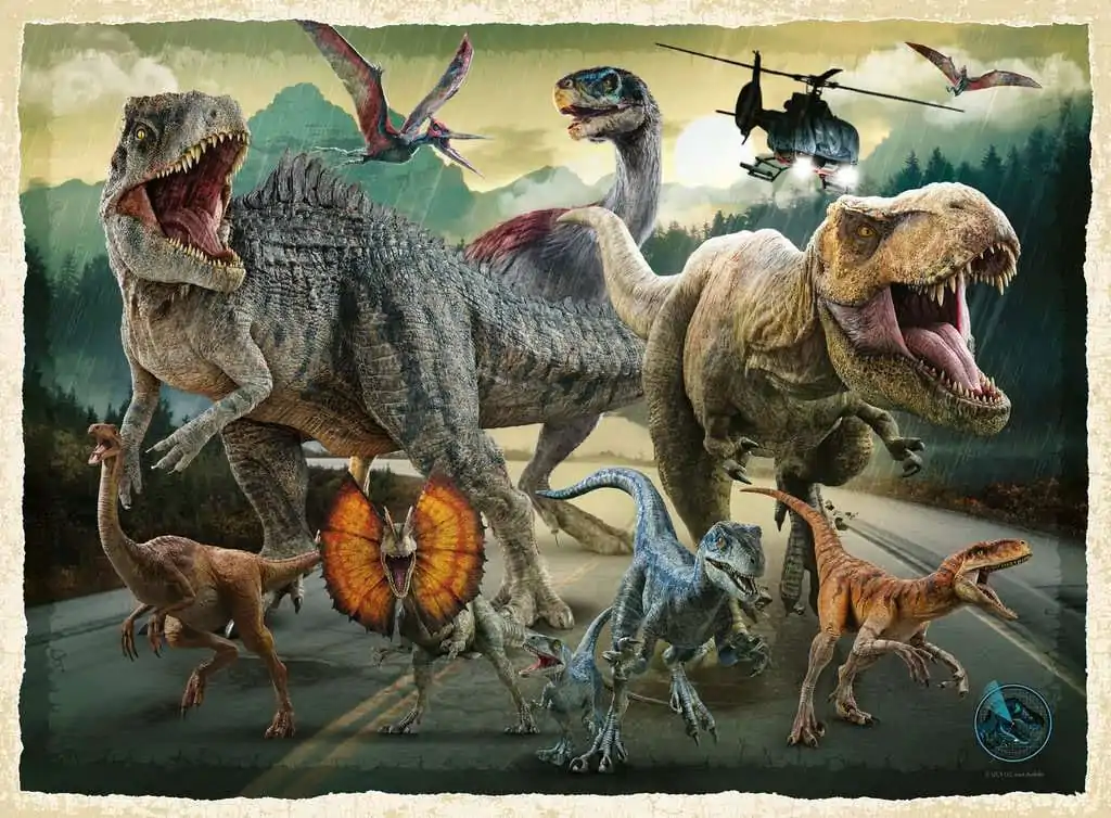 Jurassic World Kinderpuzzle XXL Das Leben findet einen Weg (200 Teile) termékfotó