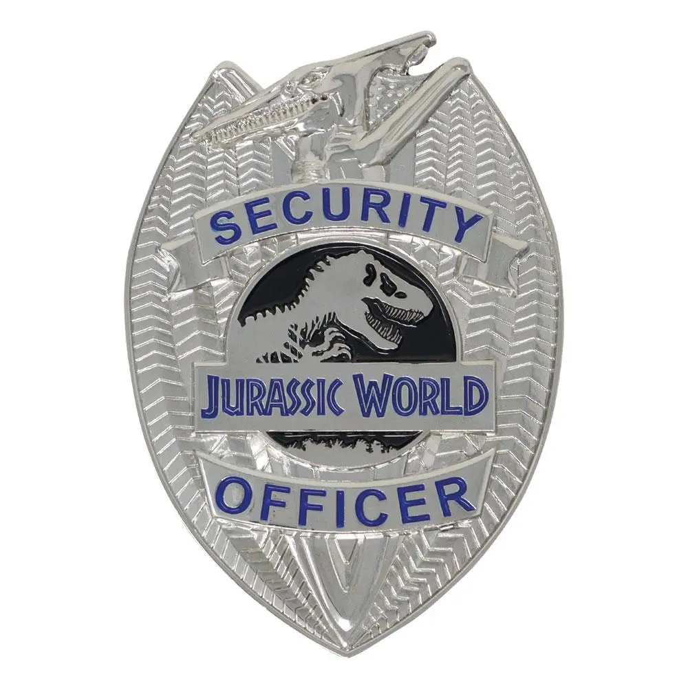 Jurassic World Ansteck-Pin Limited Edition Replica Security Officer termékfotó