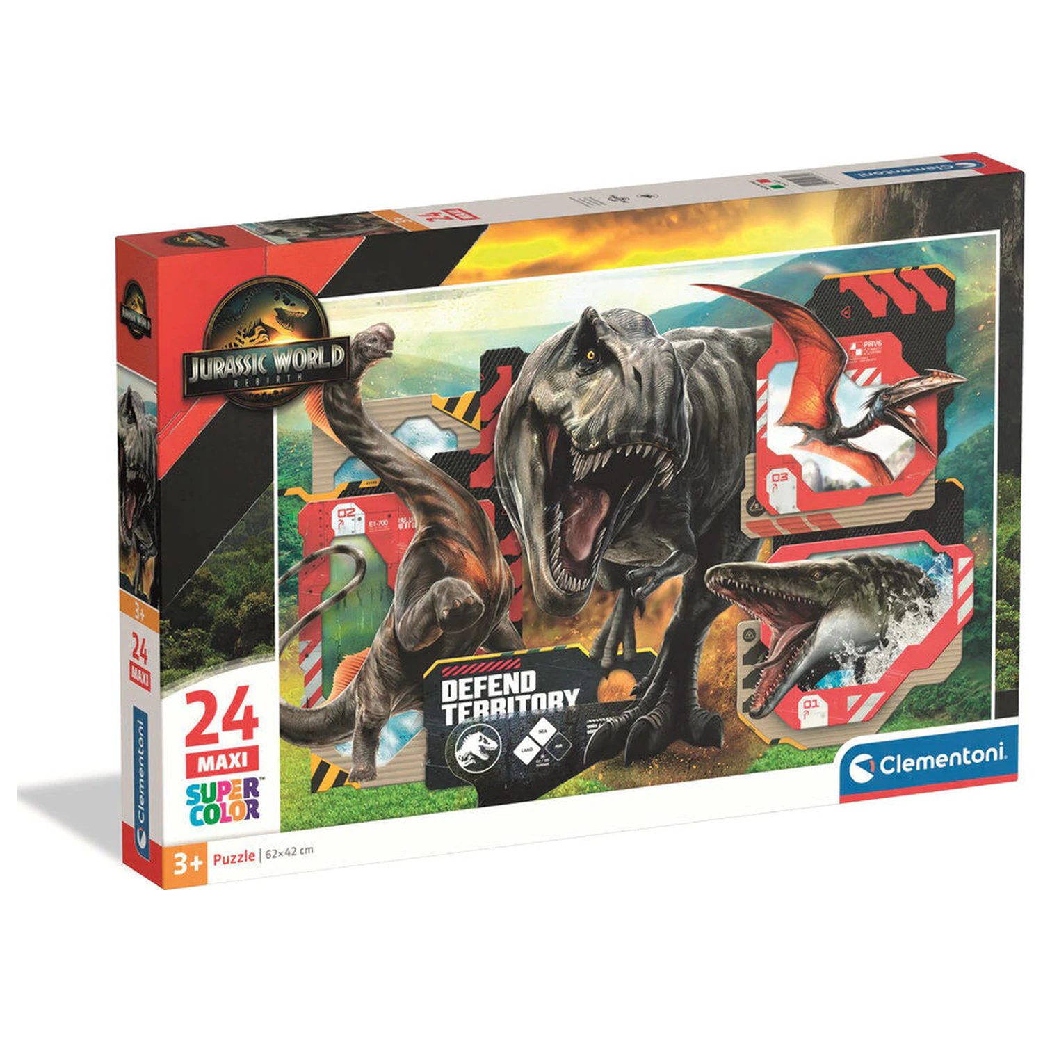 Jurassic World Maxi Puzzle 24 Teile Produktfoto