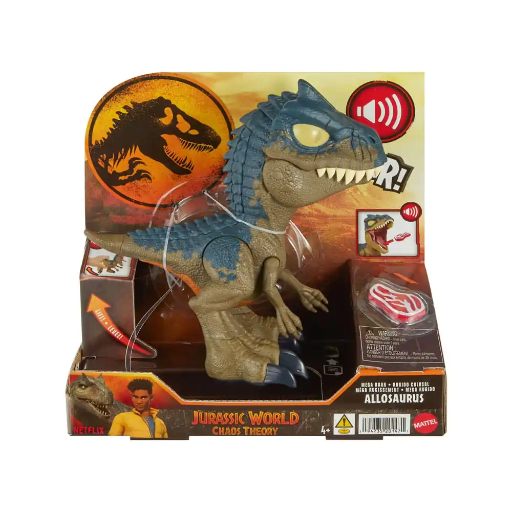 Jurassic World Actionfigur Mega Roar Allosaurus Produktfoto