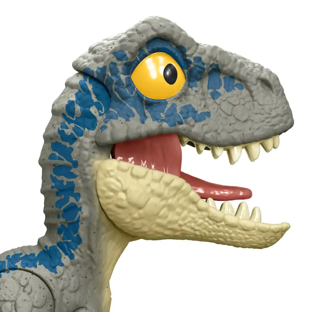 Jurassic World Actionfigur Mega Roar Velociraptor Blue Produktfoto