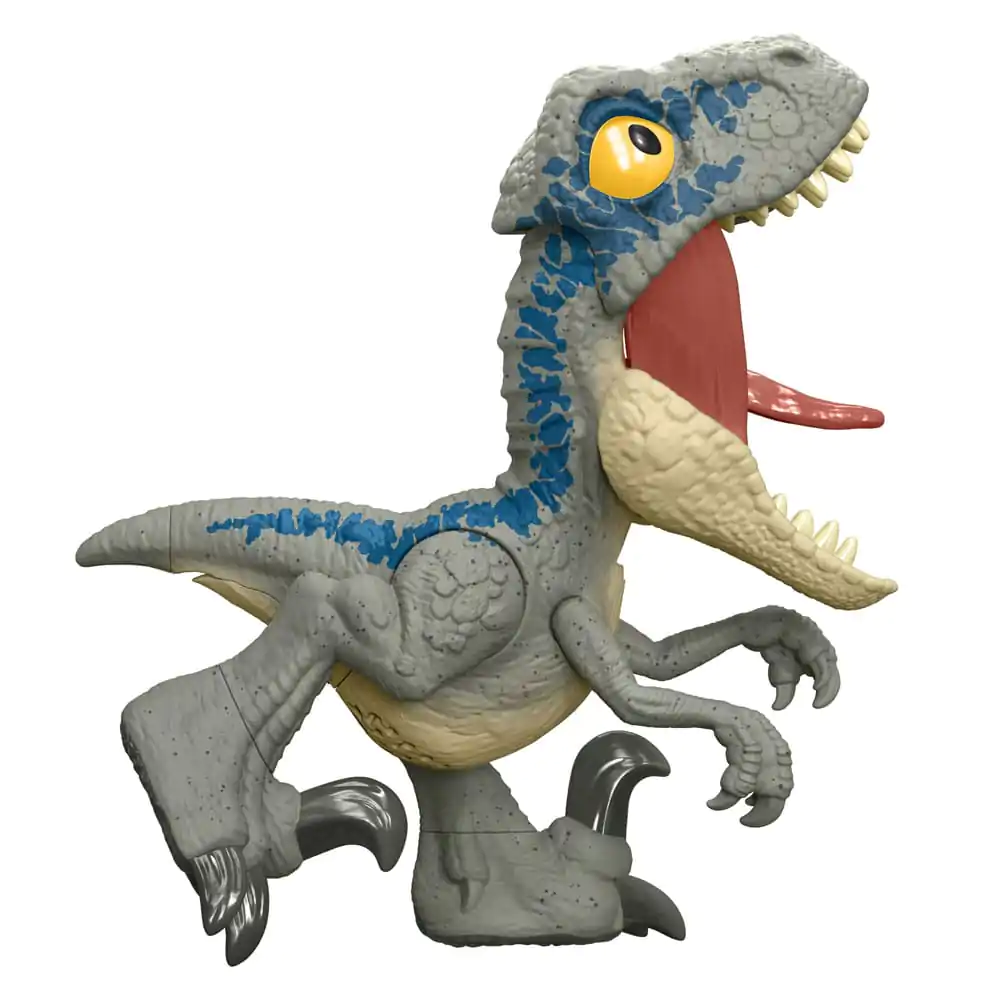 Jurassic World Actionfigur Mega Roar Velociraptor Blue Produktfoto