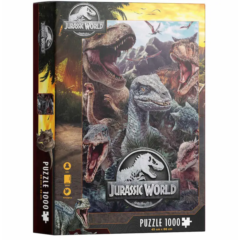 Jurassic World Puzzle Poster (1000 Teile) termékfotó
