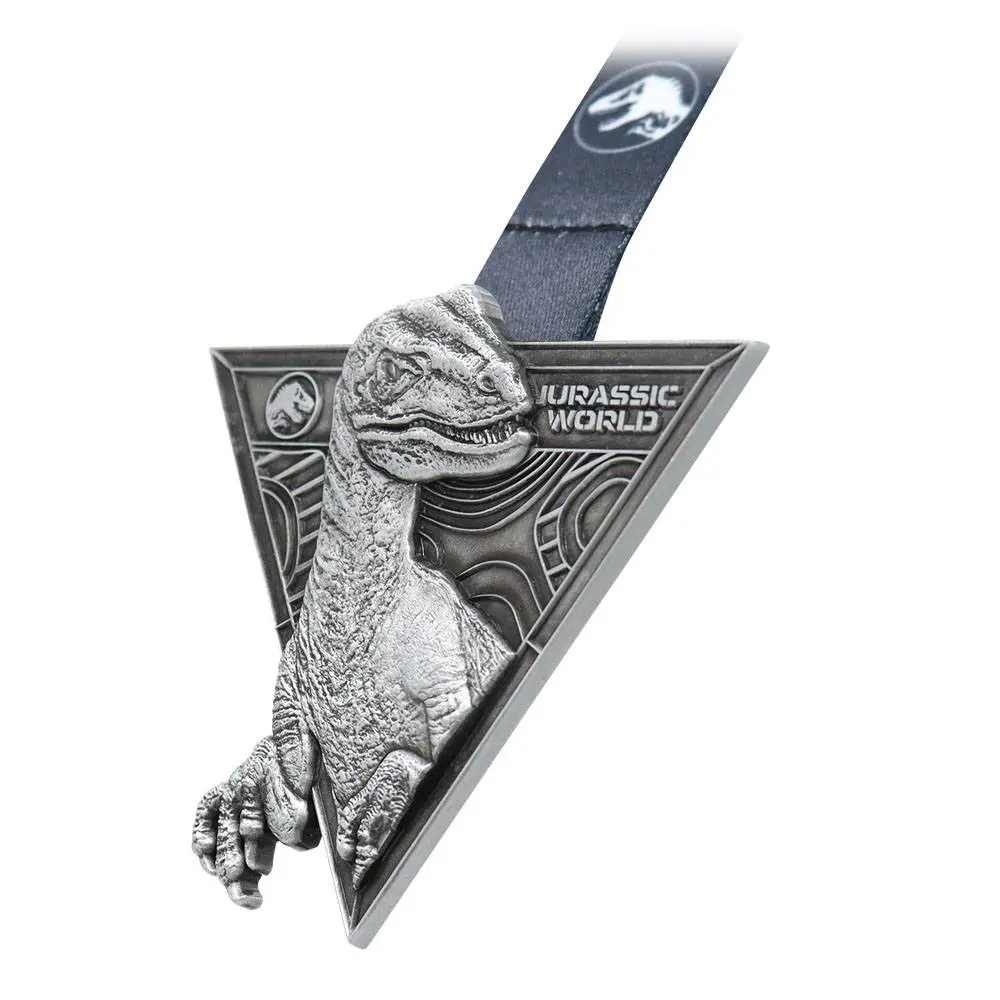 Jurassic World Ansteck-Pin 3er-Pack Raptor Training Commendation Limited Edition Produktfoto