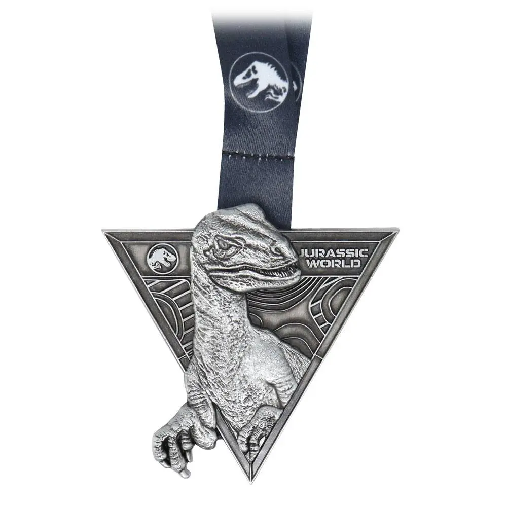Jurassic World Ansteck-Pin 3er-Pack Raptor Training Commendation Limited Edition Produktfoto
