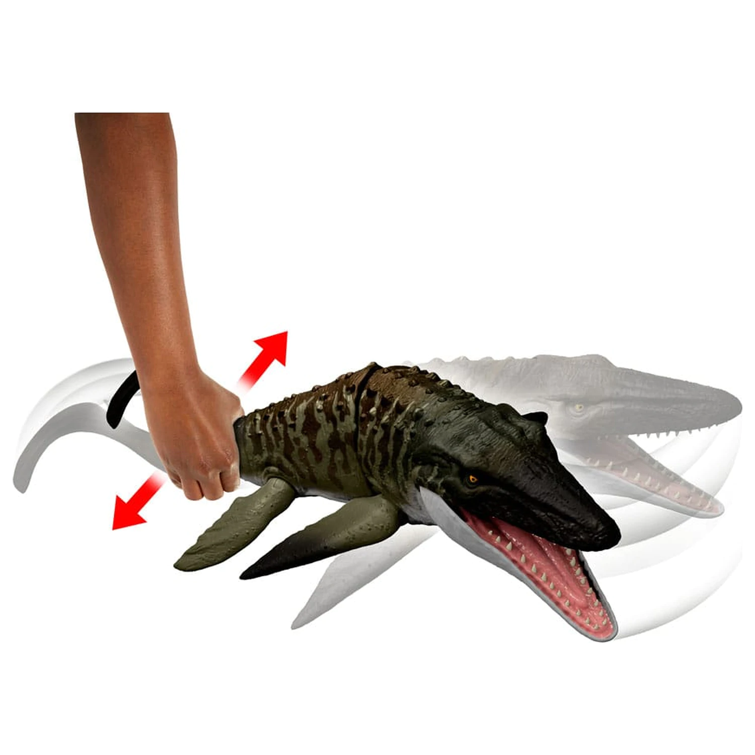 Jurassic World: Rebirth Actionfigur Bite 'n Blast Mosasaurus 65 cm Produktfoto