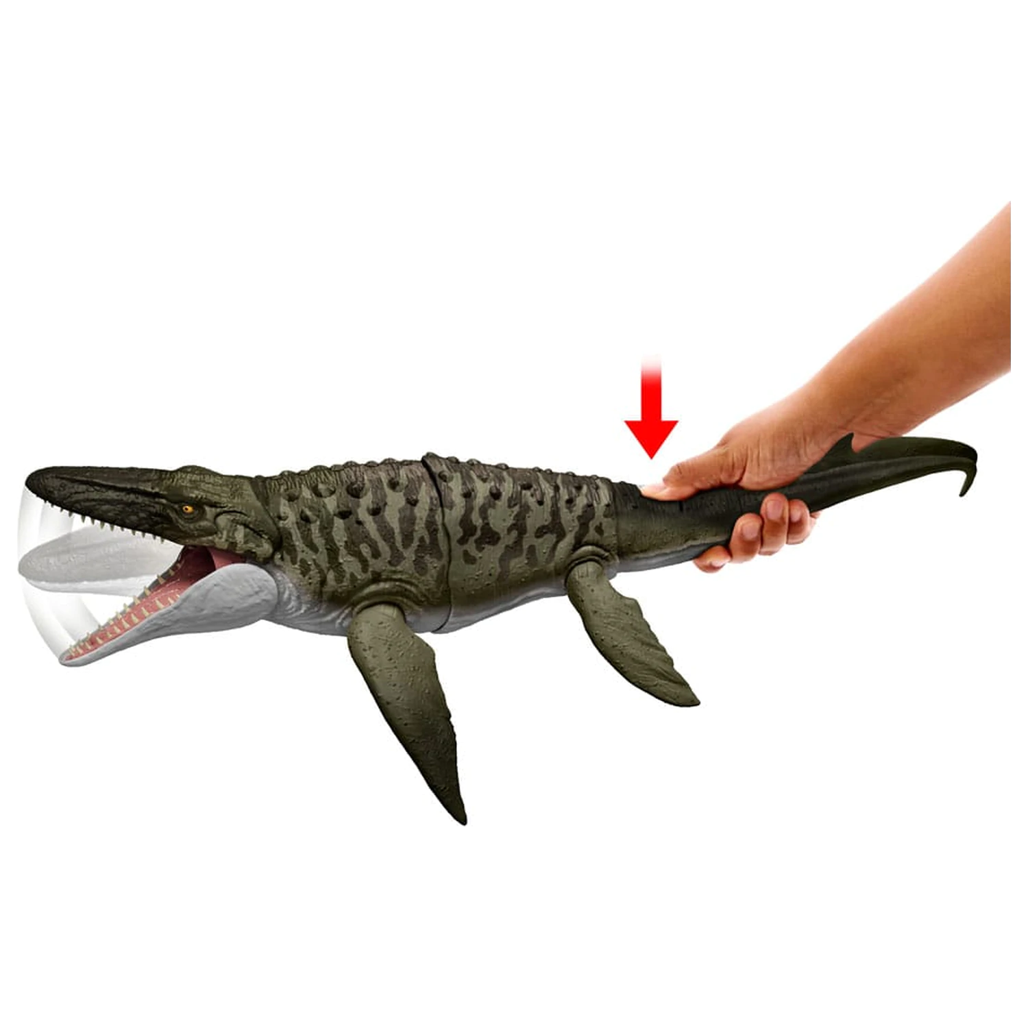 Jurassic World: Rebirth Actionfigur Bite 'n Blast Mosasaurus 65 cm Produktfoto