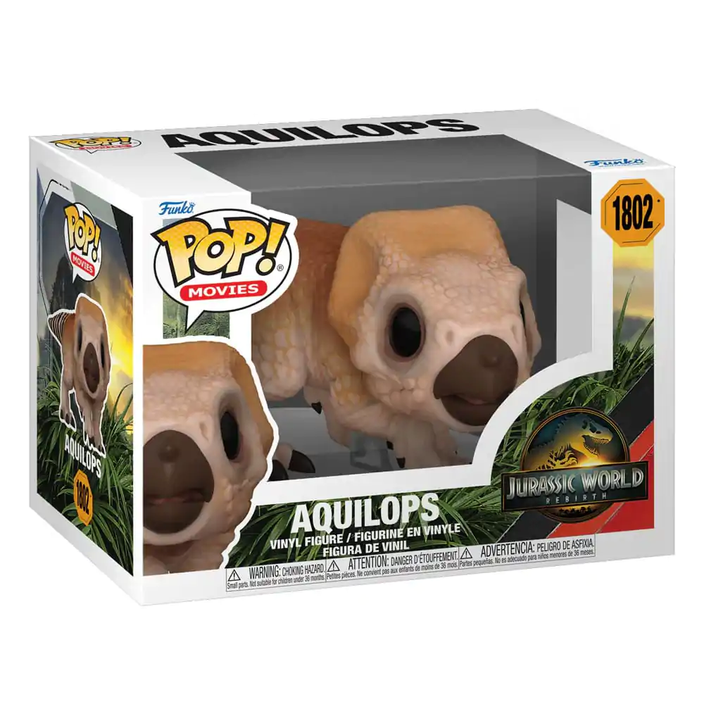 Jurassic World Rebirth Funko POP! Movies Vinyl Figur Aquilops 9 cm Produktfoto