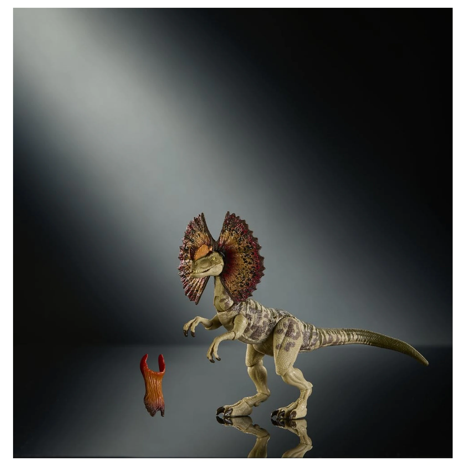 Jurassic World Rebirth Hammond Collection Actionfigur Dilophosaurus Produktfoto