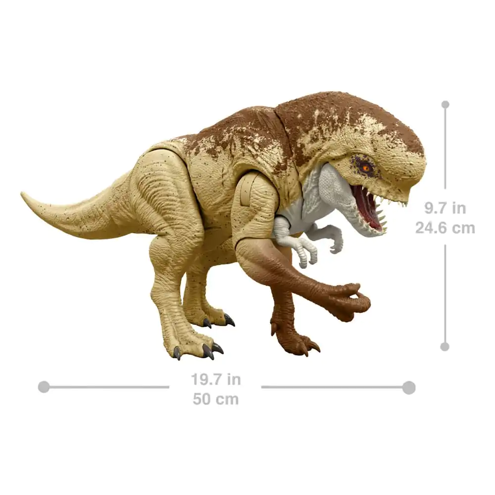 Jurassic World: Rebirth Actionfigur Rumble N Rampage Distortus Rex Produktfoto