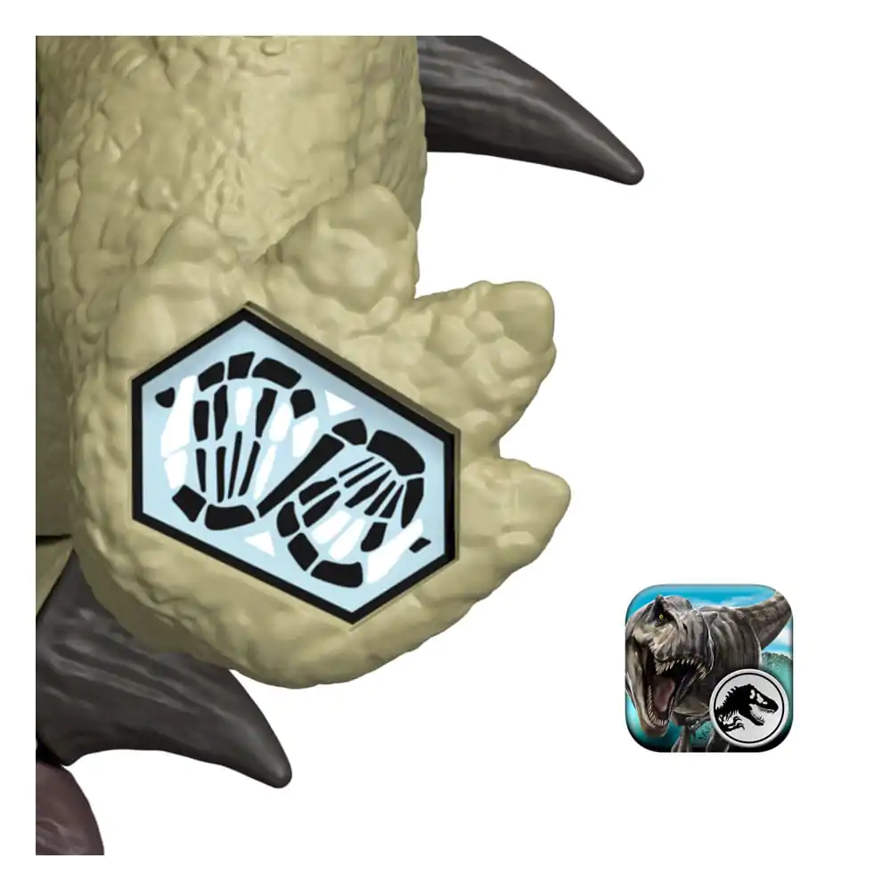 Jurassic World Rebirth Action Figur mit Sound Wild Roar Ankylosaurus 7 cm Produktfoto