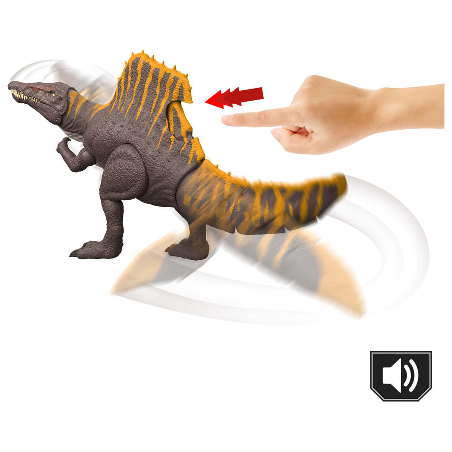 Jurassic World Spinosaurus Figur Produktfoto