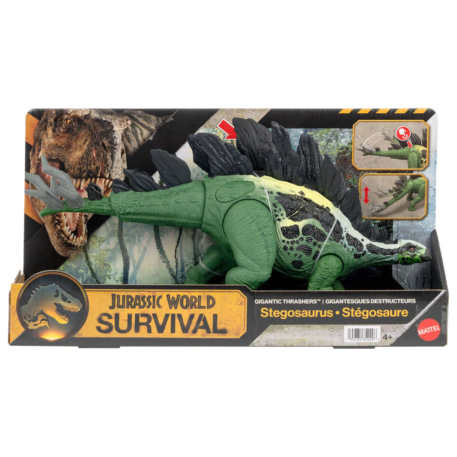 Jurassic World Stegosaurus Dinosaurier Figur Produktfoto