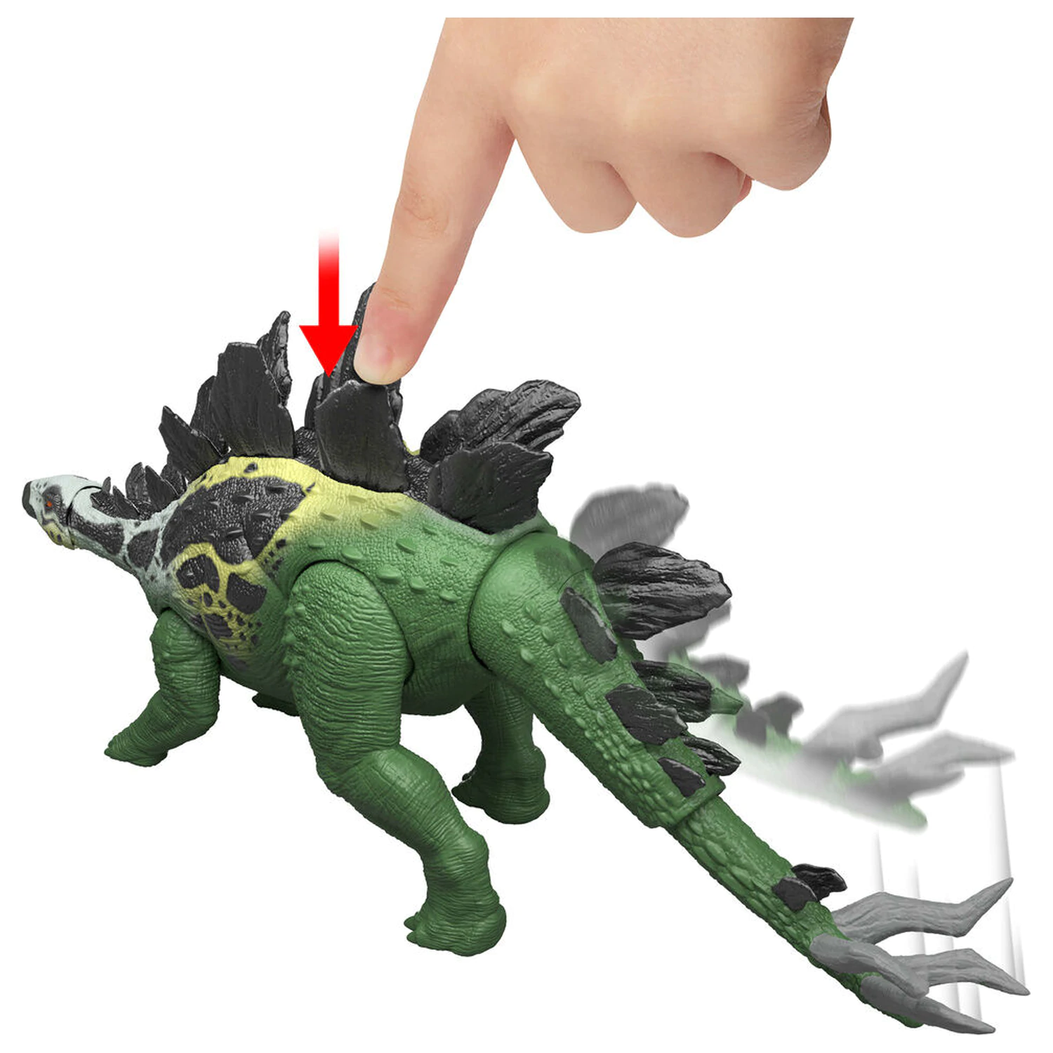 Jurassic World Stegosaurus Dinosaurier Figur Produktfoto