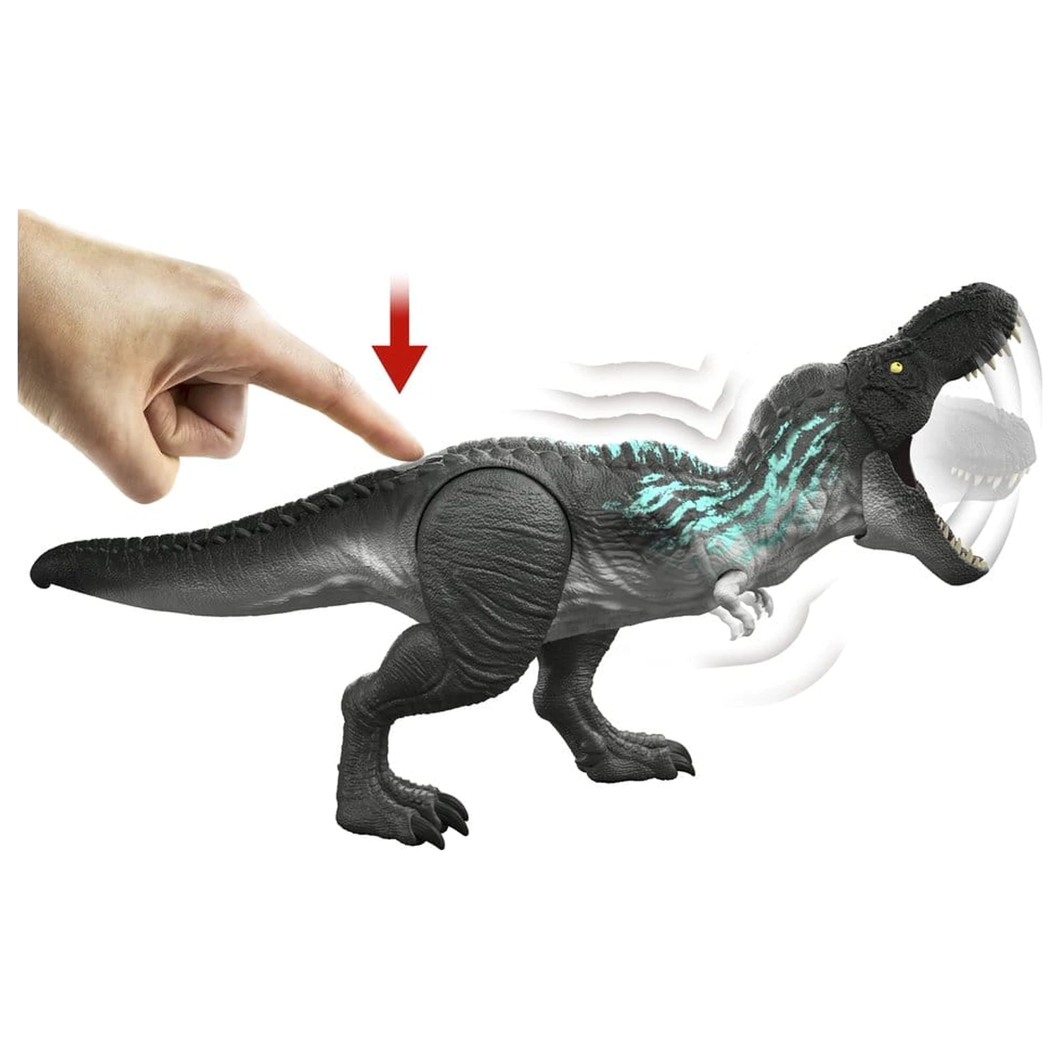 Jurassic World: Survival Action Figur Muscle Madness Tyrannosaurus Rex 56 cm Produktfoto