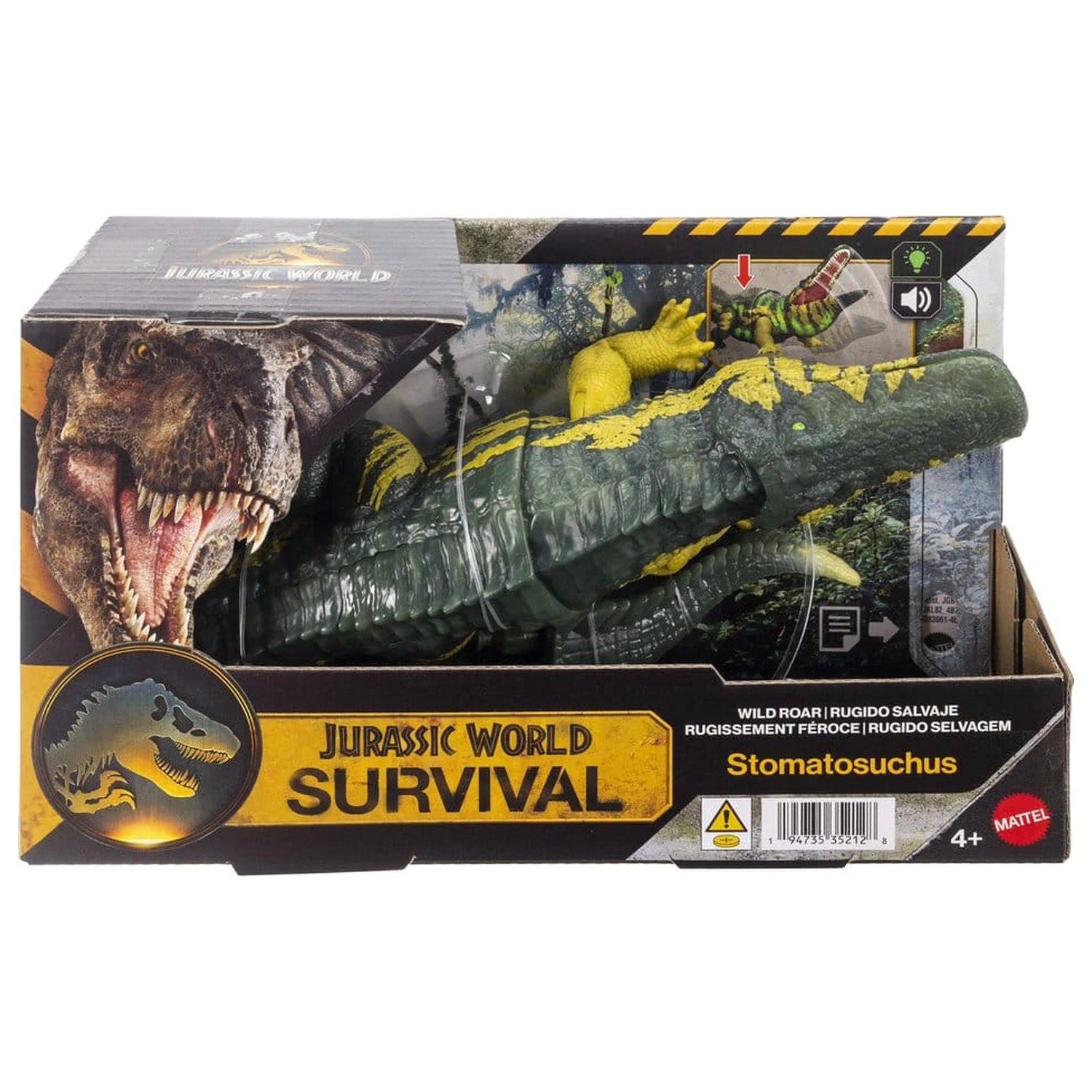 Jurassic World: Survival Action Figur Wild Roar Stomatosuchus 37 cm Produktfoto