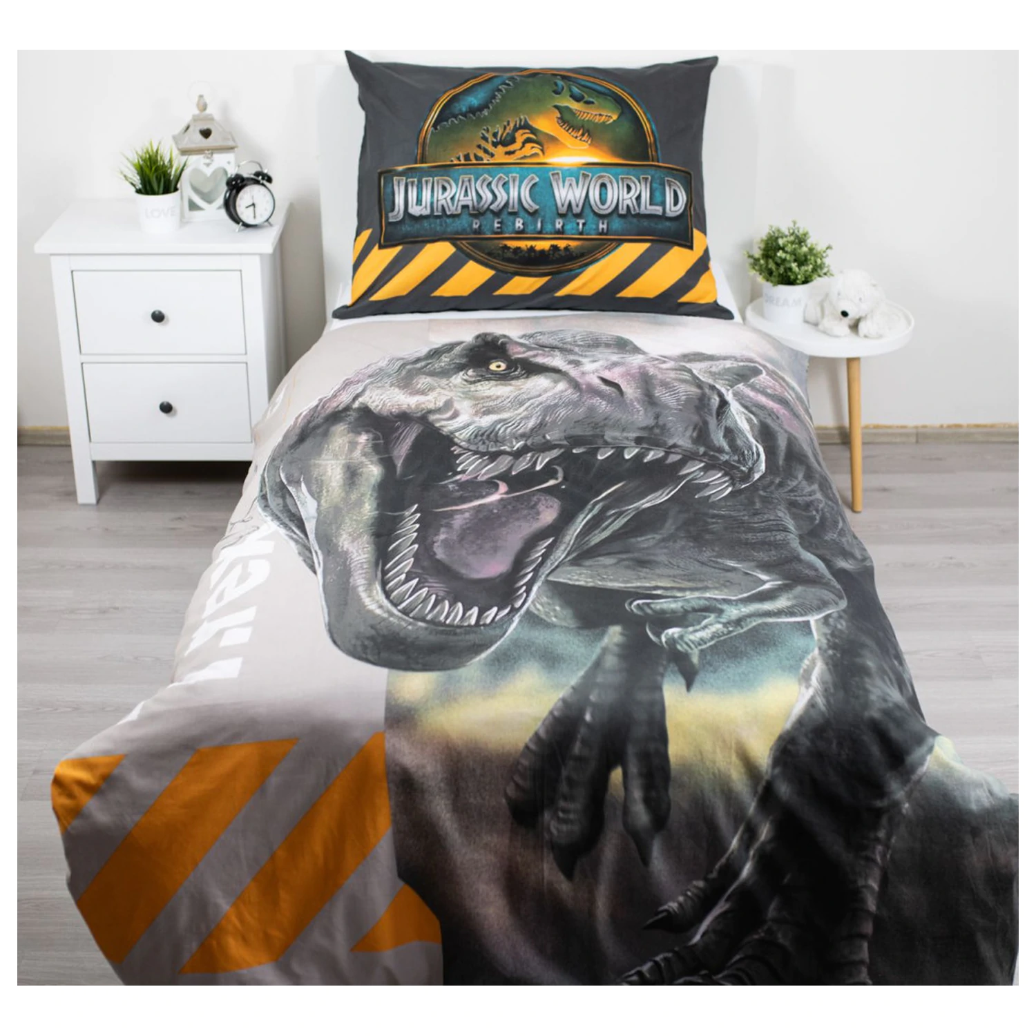 Jurassic World T-Rex Bettbezug Produktfoto