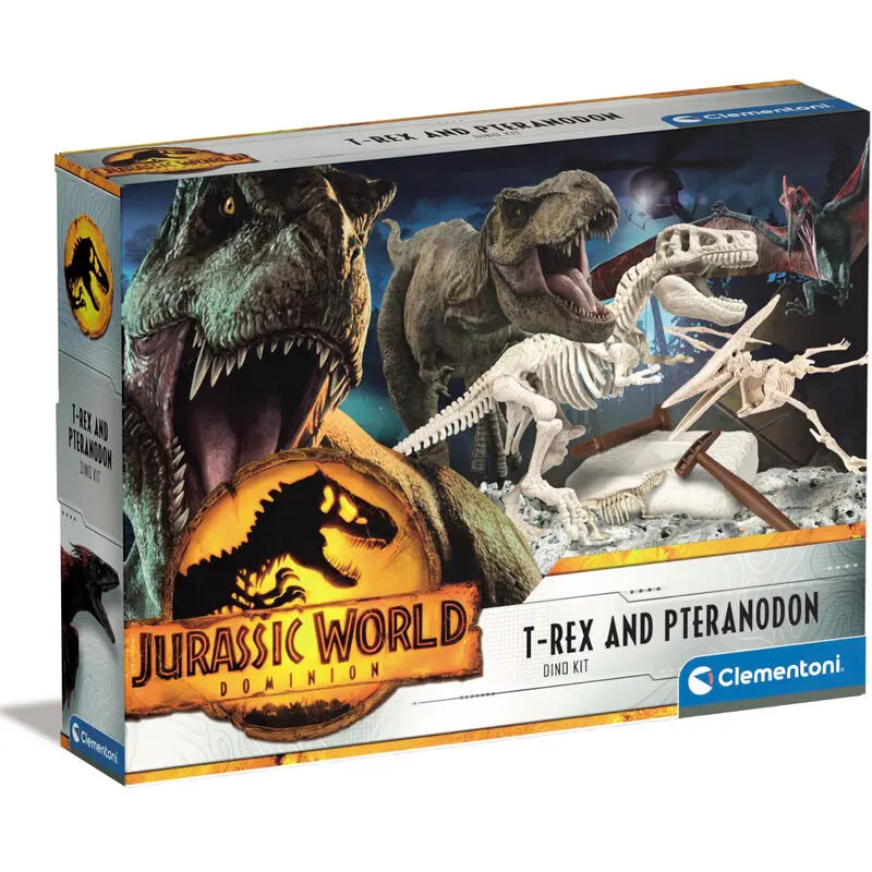 Jurassic World T-Rex and Pteranodon Ausgrabungsset Produktfoto