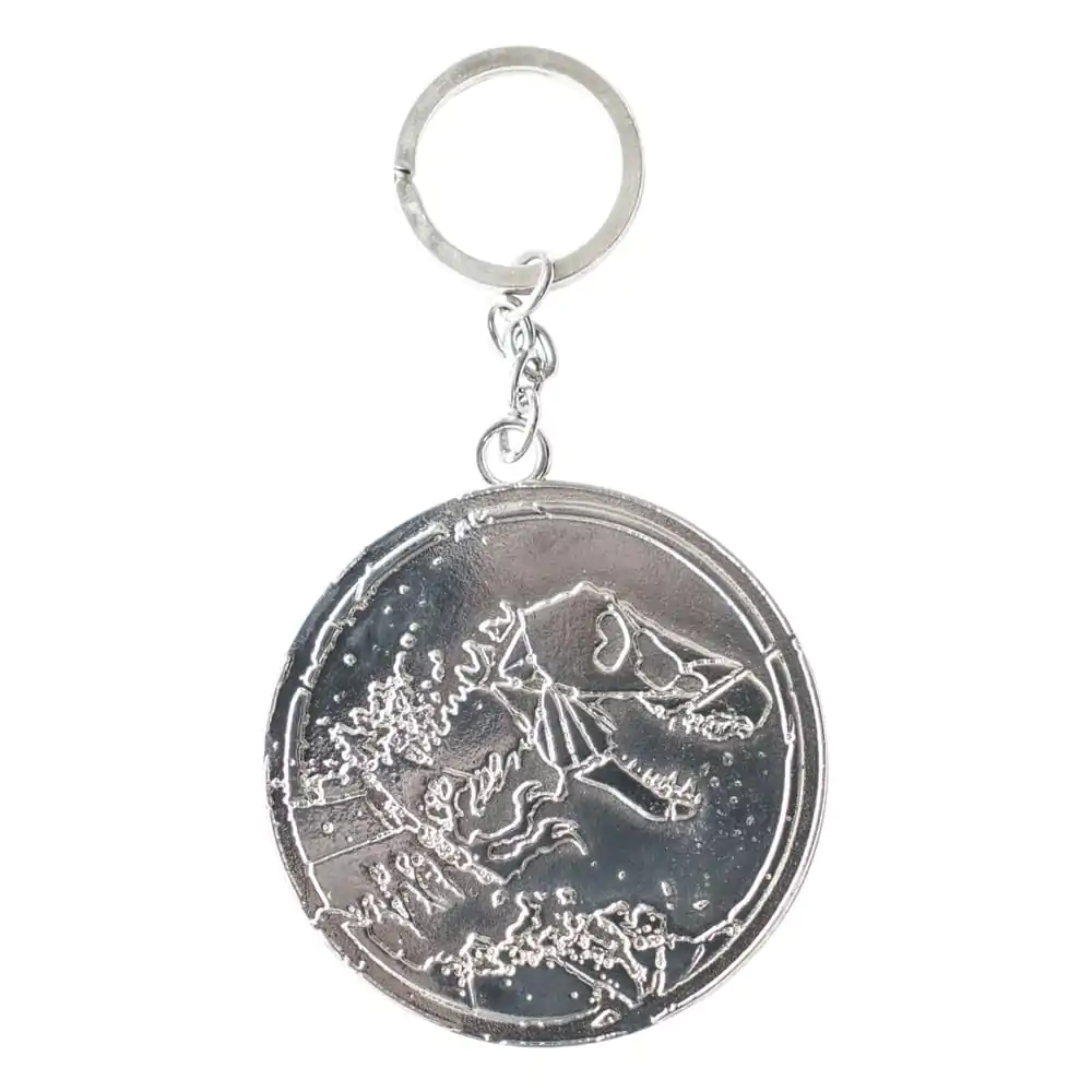 Jurassic World Metal Schlüsselanhänger T-Rex Produktfoto