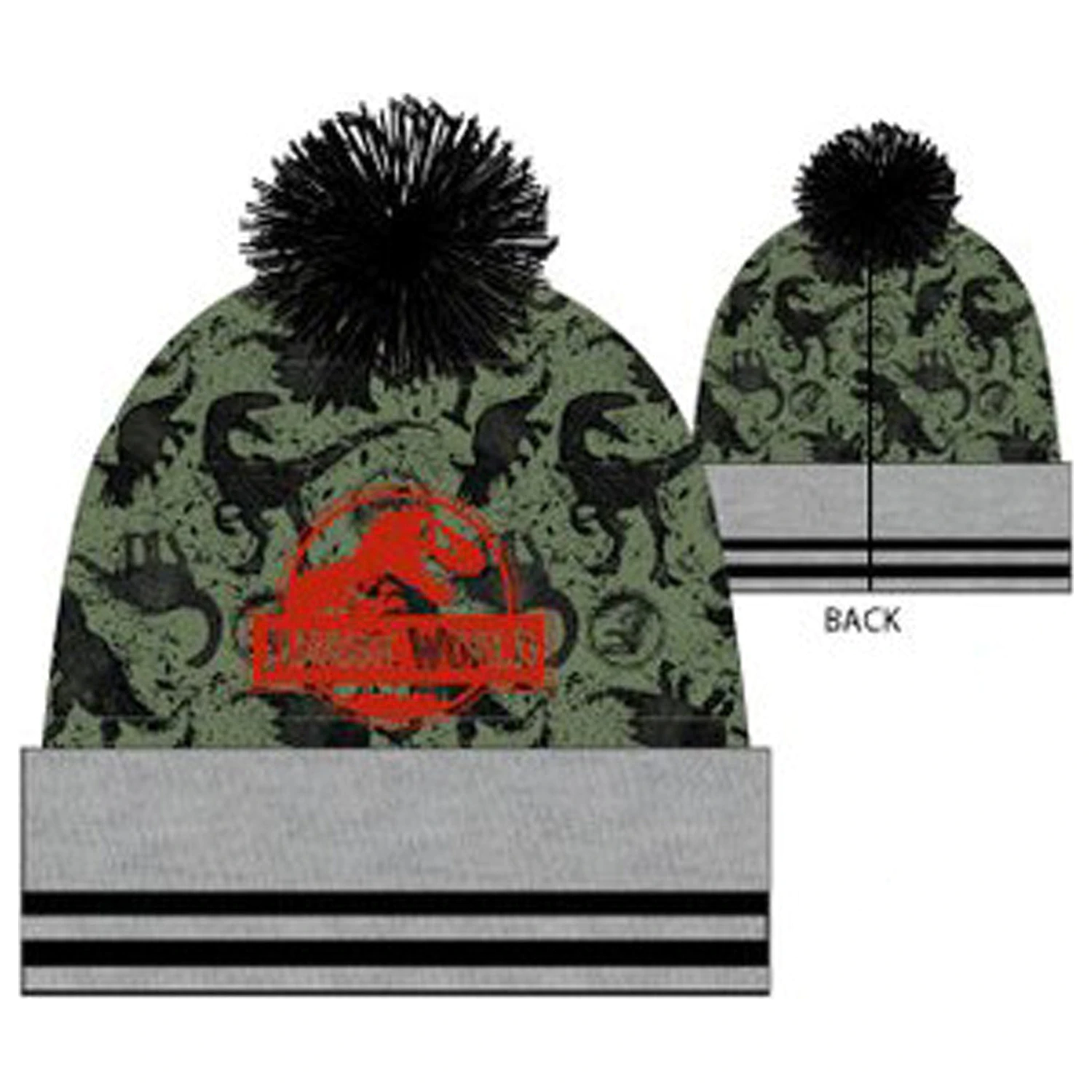 Jurassic World Territory Grey Kinderkappe 52 cm Produktfoto