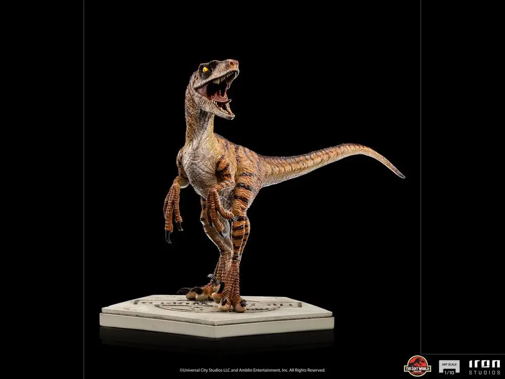 Jurassic World The Lost World Art Scale Statue 1/10 Velociraptor 15 cm termékfotó