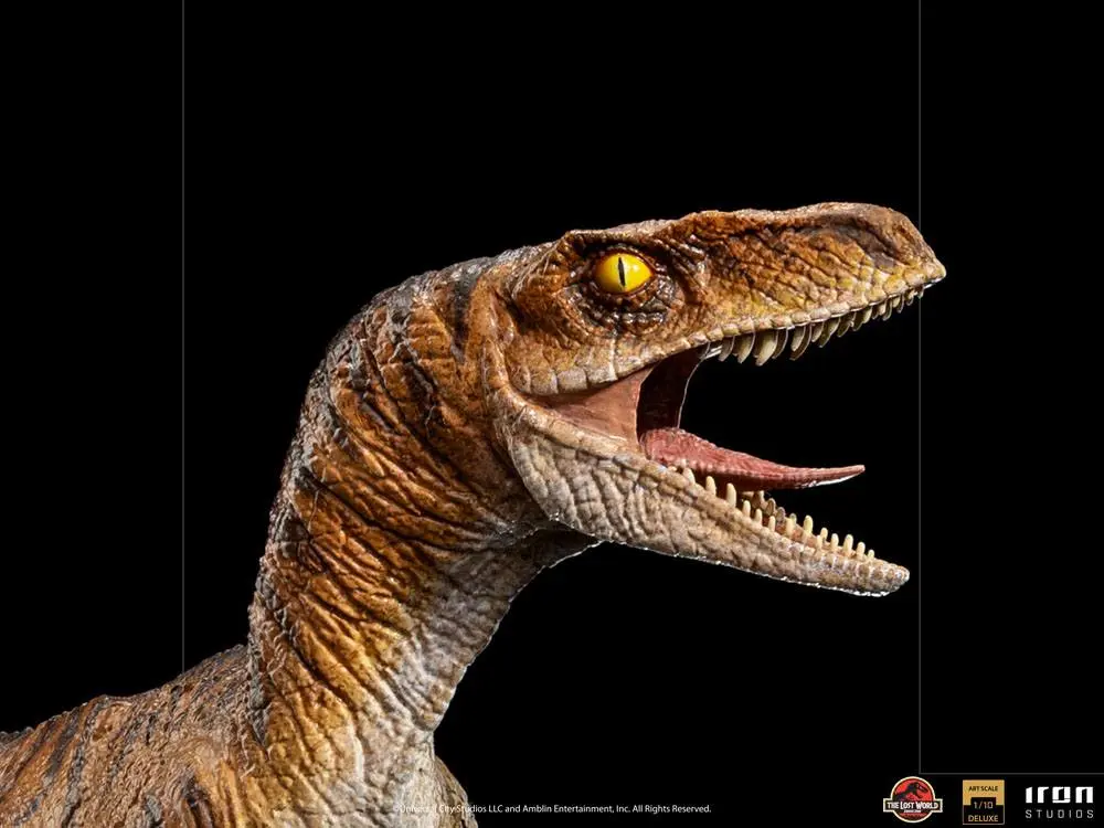 Jurassic World The Lost World Deluxe Art Scale Statue 1/10 Velociraptor 18 cm Produktfoto