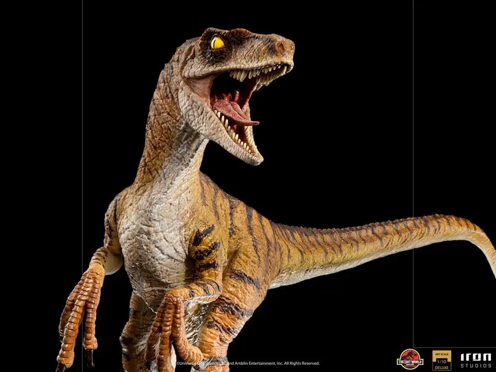 Jurassic World The Lost World Deluxe Art Scale Statue 1/10 Velociraptor 18 cm Produktfoto