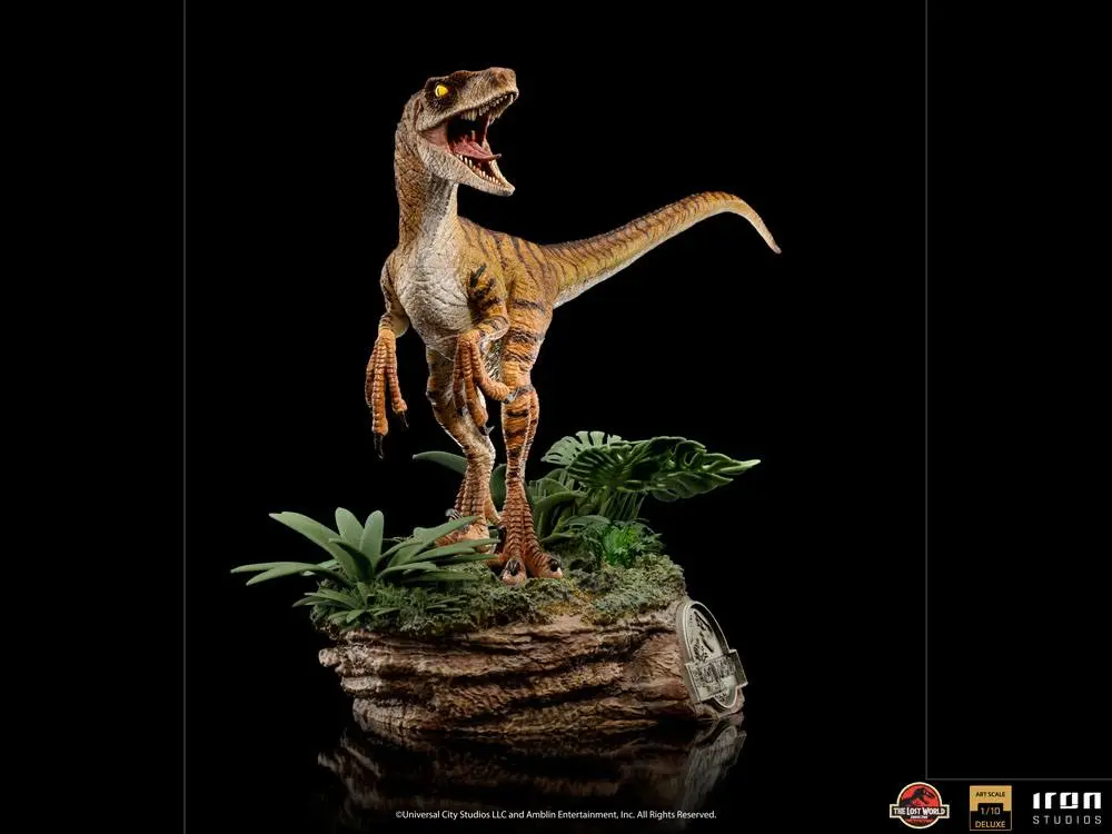 Jurassic World The Lost World Deluxe Art Scale Statue 1/10 Velociraptor 18 cm Produktfoto