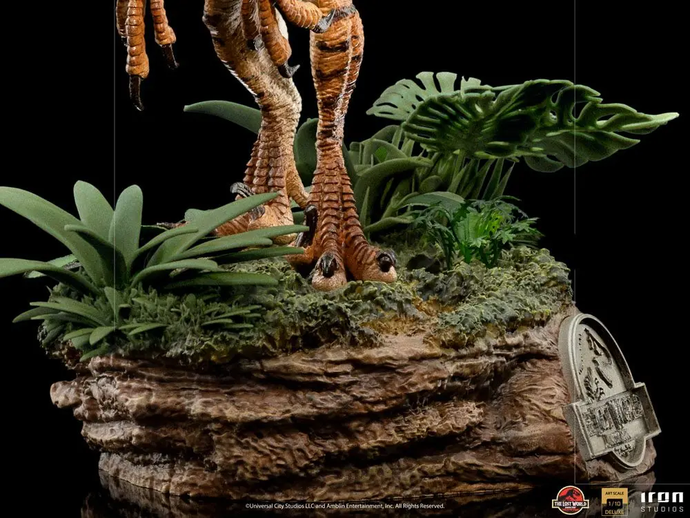 Jurassic World The Lost World Deluxe Art Scale Statue 1/10 Velociraptor 18 cm Produktfoto